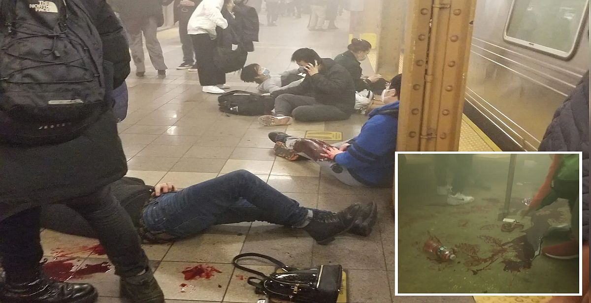 New York metrosunda kanlı saldırı...Metro içinde bombalar bulundu...