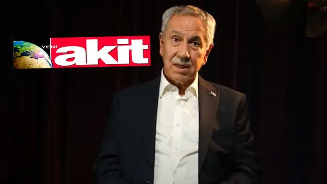 Yeni Akit'ten Bülent Arınç'a sert sözler: AK Parti'nin kamburu!